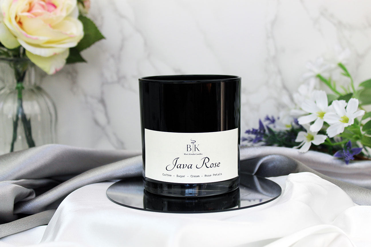Java Rose Coconut Wax Candle